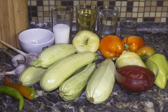 Тещин язык из кабачков, огурцов и баклажанов простые рецепты на зиму