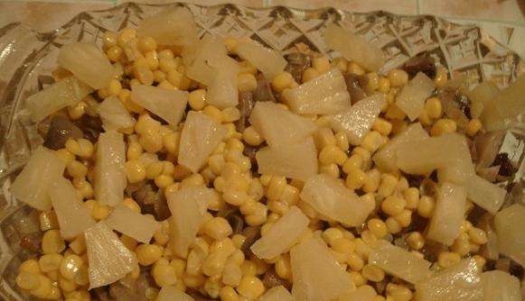 Салат с ананасом и курицей 6 пошаговых рецептов с фото