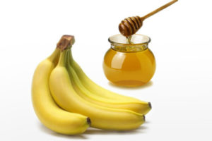 Банан с медом от кашля